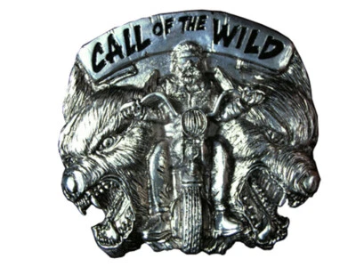 Raintree Gürtelschnallen, Eiche Blatt Biker Schnallen Sammler CALL OF THE WILD - Bild 1 von 4
