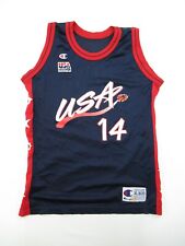 Team USA Jersey Kids Sz XL Steve Nash NBA Champion Basketball 90s