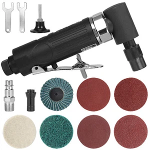 HEAVY DUTY 1/4" RIGHT ANGLE AIR DIE ANGLE GRINDER CUT OFF POLISHING TOOL - Picture 1 of 7