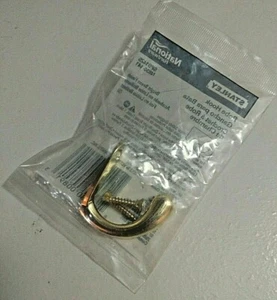 Single Prong Robe Hook - National N830-141 - Qty: 9 - Lot# 1016 - Picture 1 of 3