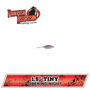 Panfish Assassin Tiny Shad 1,5" SA01385 noche de apertura 45 quilates - Imagen 1 de 1