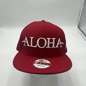 2011 NEW ERA 9FIFTY ALOHA CROOKS HAWAII 100% WOOL SNAPBACK HAT CAP - OSFM - EX! - Picture 1 of 17