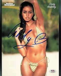 Cindy Kimberly signed 8x10 Foto PSA/DNA handsigniert - Bild 1 von 1