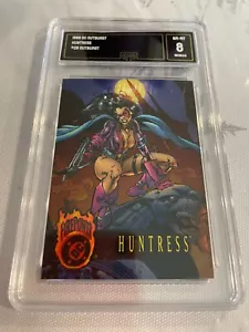 HUNTRESS 1996 DC OUTBURST FIREPOWER # 26 GRADED 8 L@@@@K - Picture 1 of 2