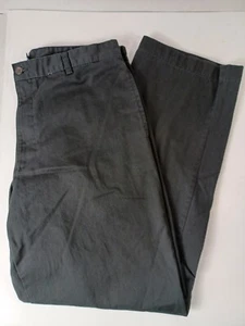 Chaps Men’s 36x32 Black Pants Straight Leg Relaxed Fit C42896 - Picture 1 of 6