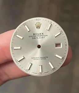 Rolex Datejust 40mm Sundust Stick Two Tone Dial Model 126300 - Bild 1 von 2