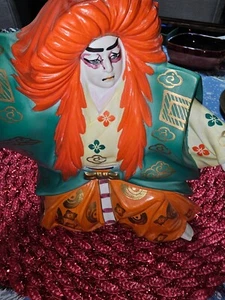 Vintage House of Koshu Sake Samurai Warrior Decanter 1970's "Empty" - Picture 1 of 7