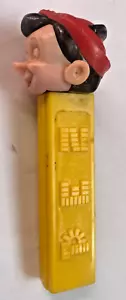 Vintage 1960`s PEZ Pinocchio A Yellow Stem Red Hat No Feet Austria 2.6 - Picture 1 of 9