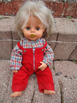 ADORABLE POUPEE TINNIE DE  RAYNAL TENUE D'ORIGINE DE 36 CM - Photo 1/4