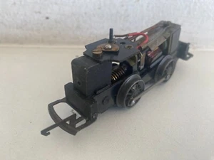 TRIANG R254 R252 0-4-0 STEEPLE CAB LOCO CHASSIS &PANTOGRAPH SWITCH GC XO4 MOTOR - Picture 1 of 4