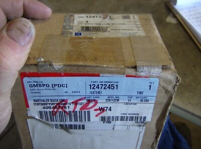 GENUINE ACDELCO GM 12472451 DRIVE SHAFT SLIP YOKE - Image 1 of 3