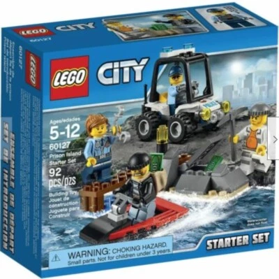 LEGO CITY 60127 Prison Island Starter Set Policía Nuevo en Caja Sellada *RETIRADO* Foto 1 de 4