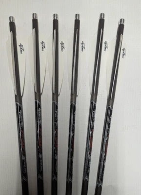 @NEW@ 6- Excalibur 20" Firebolt Carbon Crossbow Bolts/Arrows! 22CAV-6 - Image 1 of 4