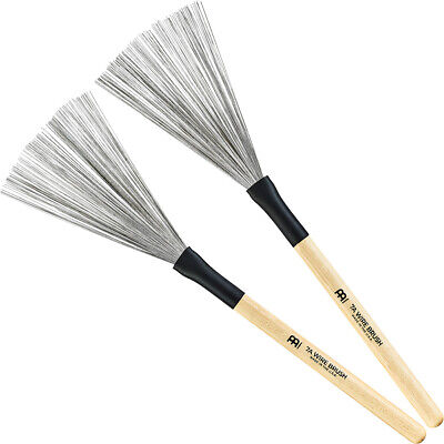 MEINL SB302 7A Fixed Wire Brush Broom Drumsticks