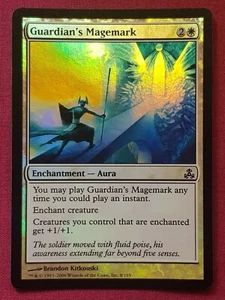 Magic The Gathering GUILDPACT FOIL GUARDIAN'S MAGEMARK white card MTG - Picture 1 of 2