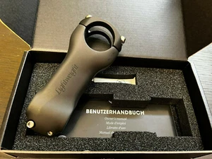 Lightweight Bugelhalter +-6D 80mm SchwarzED Carbon Road Stem - Picture 1 of 6