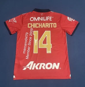 GUADALAJARA CHIVAS CHICHARITO SOCCER JERSEY DIFFERENT SIZES MEXICO AMERICA - Picture 1 of 8