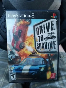 Drive to Survive PlayStation 2 PS2 Game Complete FREE Same Day Shipping - Picture 1 of 3