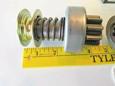 NEW STARTER DRIVE 54-113 FITS DELCO 10T CW 3-SPLINE 220-12119, CHRYSLER 2525287 - Image 1 of 2