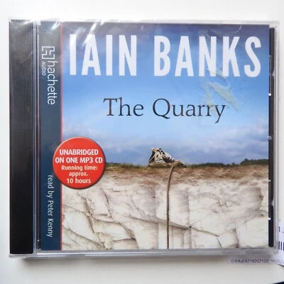 Quarry - Iain Banks audio book on MP3 CD read by Peter Kenny unabridged - Image 1 of 2