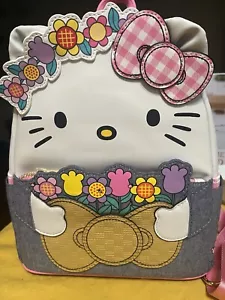 NWT hello kitty loungefly sanrio sping florals backpack - Picture 1 of 3