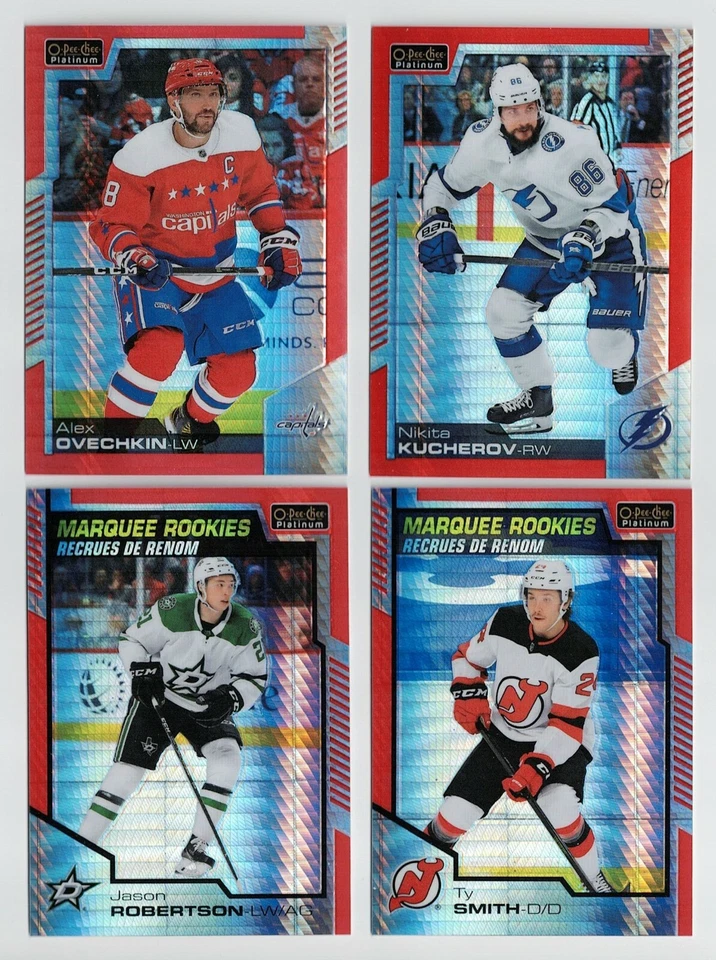 2020-21 O-Pee-Chee OPC Platinum Red Prism Parallel #/199 Pick From List !! - Image 1 of 1