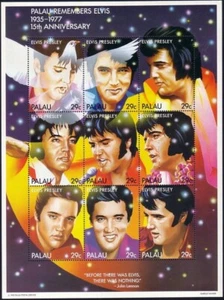 Palau 1992 ☀ Elvis Presley Souvenir Sheet ☀ MNH** - Picture 1 of 1
