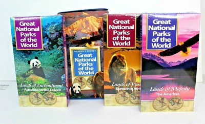 GREATEST NATIONAL PARKS OF THE WORLD READERS DIGEST VHS BOX SET NEW SEALED - Image 1 of 4