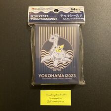 Pokémon Japan WCS2023 Yokohama Lapras Card Sleeves 64 COUNT ~ US SELLER