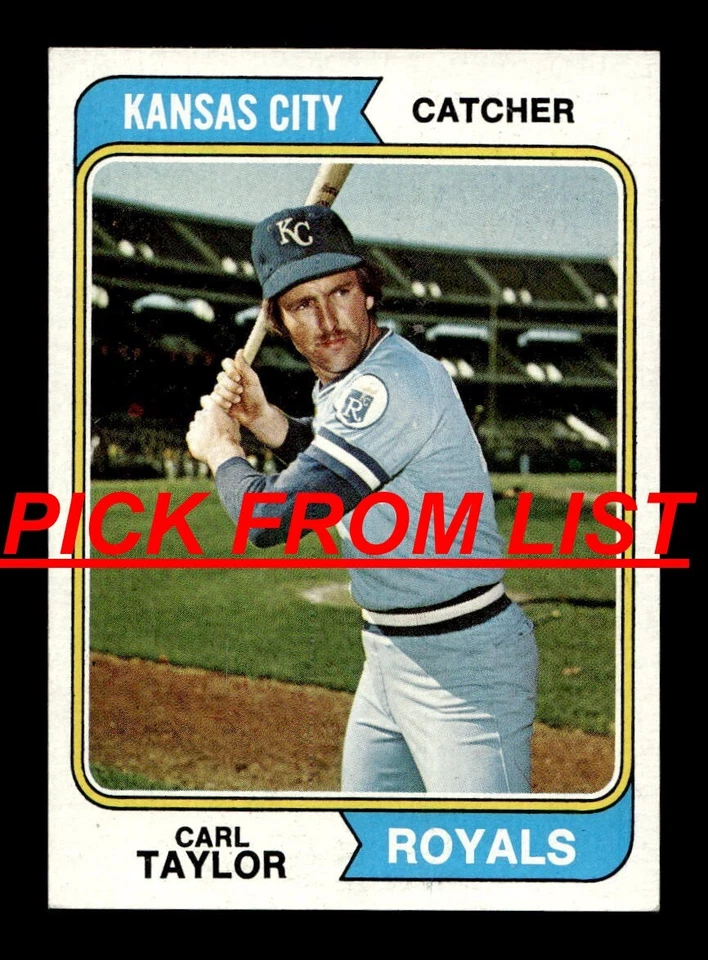 1974 Topps 448-660 EX/EX-MT Pick From List All PICTURED rr1 - Image 1 of 1