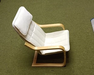 IKEA Schwingsessel Kindersessel POÄNG, beige, in sehr gutem Zustand - Bild 1 von 12