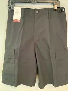 Pantaloncini cargo / 100% cotone / cerniera Fly / stile BDU di TRU SPEC 4202 - NERO - Foto 1 di 2