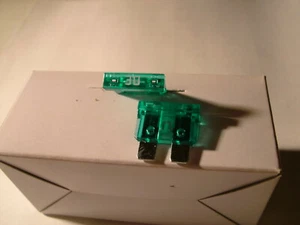 12V Flachsicherung 19mm 30A grün. Standard Auto KFZ Sicherung 2bis 10Stück - Bild 1 von 1