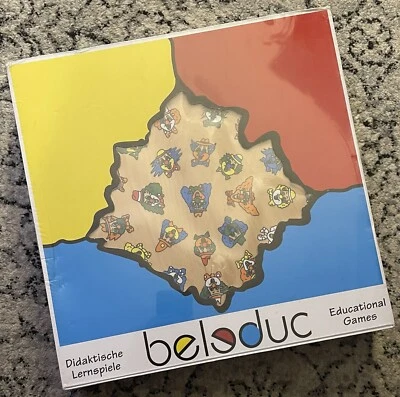 Beleduc Holz - Juego de mesa • Payasos coloridos en acción juego de mesa • Alemania • NUEVO Foto 1 de 4
