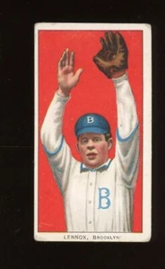 1909 T206 Baseball #283 Ed Lennox GD *f1 - Picture 1 of 2
