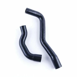 For 1961-1962 Starfire 60-65 CADILLAC V8 6.4-7.0 Silicone Radiator Hose Black - Picture 1 of 7