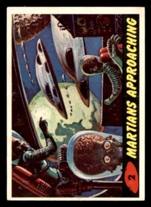 1962 Mars Attacks #2 Martians Approaching EX - Picture 1 of 2