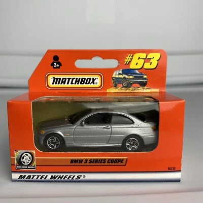 BMW Serie 3 1999 Matchbox Superfast #63 plateado cupé nuevo en caja Foto 1 de 4