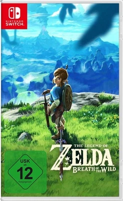 The Legend of Zelda Breath the Wild Nintendo Switch Spiel 2017 Neu Ovp Sealed - Bild 1 von 4