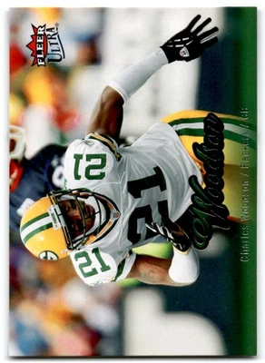 2007 Fleer Ultra Charles Woodson Green Bay Packers #67 - Image 1 of 2