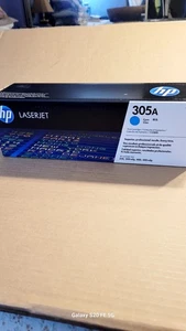 HP 305A (CE411A) LaserJet Genuine Toner Cartridge - Cyan - Bild 1 von 5