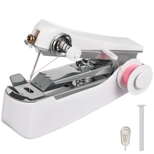 Máquina de coser compacta dispositivo portátil máquinas de mano viaje - Imagen 1 de 11