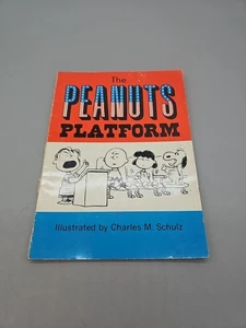 1968 THE PEANUTS PLATFORM von Charles M. Schulz Sehr schön - 7,5 Punze Taschenbuch - Bild 1 von 5