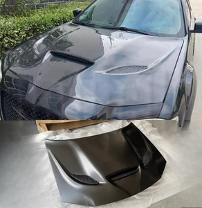 Fits 2011-2023 Chrysler 300C Real Carbon Front Hood Vented Bonnet Cover replace - Picture 1 of 9
