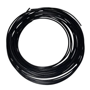 14 AWG Black Stranded THHN Wire 600V Copper Building Cable 50 Feet Uncut New - Picture 1 of 2