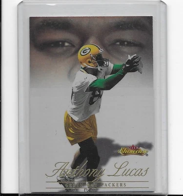 2000 Fleer Showcase Rookie Anthony Lucas 0919/2000 #158 - Image 1 of 2
