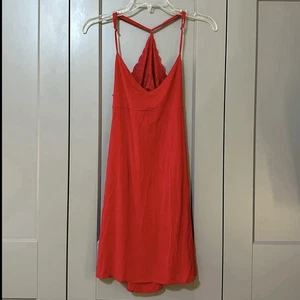 Victoria’s Secret Mini-Slip Modal hinten offen Spitzendetail Lippenstift rot Large neu mit Etikett - Bild 1 von 7