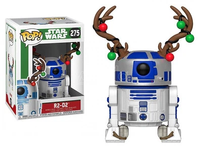Funko Star Wars POP Movies Vinile R2-D2 Vacanze Natale 9 cm - Immagine 1 di 2
