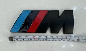 Metal Emblem M Three Stripes - Picture 1 of 3
