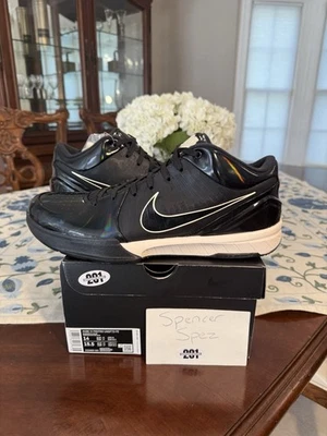 Nike Zoom Kobe IV 4 Protro x Undefeated Negro Mamba CQ3869-001 Para hombres Talla 14 Foto 1 de 4